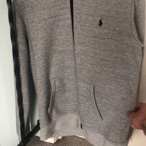 Polo zip up sweatshirt